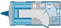 Bailey Olympus II 460 layout